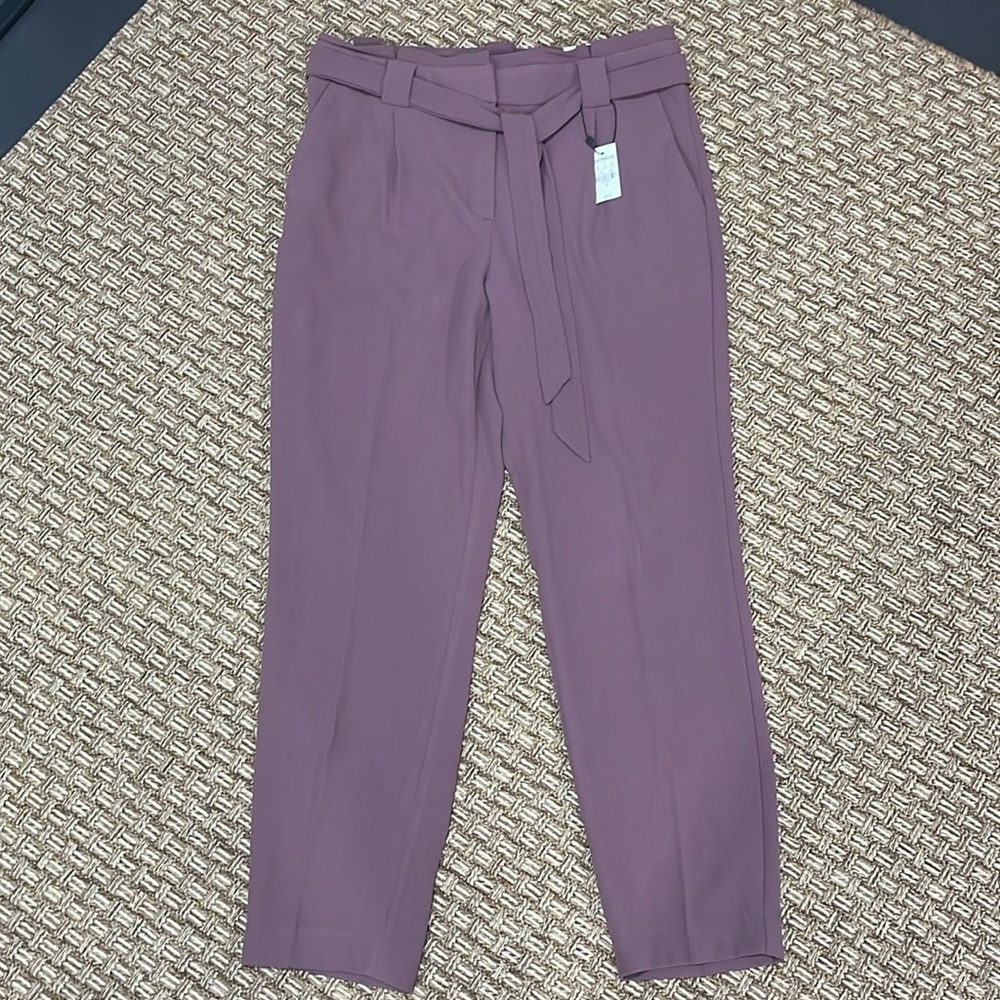 EXPRESS ankle high rise pants, size 10, new with tag.